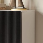 Kings Brand 2-door Storage Cabinet Accent Sideboard Buffet Console Table  Black