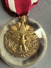Us Military Meritorious Service Medal Msm With Ribbon Bar Full Size