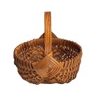 Amish Made Melon Basket Large Size Woven Egg Gathering Buttocks Basket