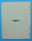1964-1965 Harley Parts Catalog Manual 165 Hummer B Bt Btf Bth Btu St Supplement