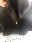 14k Solid Yellow Gold Real Gold Scallop Sea Shell Charm Pendant