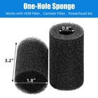 6-pack Pre-filter Sponge For Aquarium Shrimp Fry Fish Tank Filter 0 8    Intake   