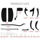 Rider Complete Forward Control Footboard Kit For Harley Dyna Low Rider 2006-2017