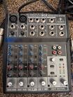 Behringer Xenyx 802 Mixer 8 Channel With Power Supply And Mxl 991 Microphone 