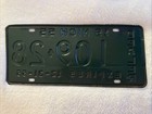 1955 Michigan Dealer License Plate-original - 109-28