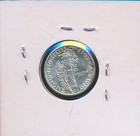 Mercury Silver Dime - 1944-d - Bu -  1457