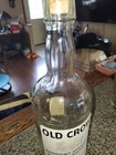 Old Crow Gallon Whiskey Display Bottle