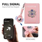 Passport Holder With Airtag Slot passport-wallet-holder For Women for Family    