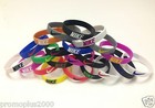 Nike Sport Baller Band Red W wht Silicone Rubber Bracelet Wristband  