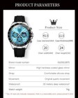 Olevs Watches For Men Chronograph Quartz Watches For Men Luminous Date Watch Men