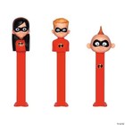  set Of 3  Disney Incredibles 2 Pez Candy Dispensers Poly Packs Dash Violet Jack