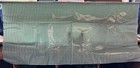 Oilcloth Fabric Gingham Checked Antique Bottle Green Sold In Yards Or Bolts