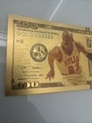 Michael Jordan 24 Gold Foil Note   Free Shipping