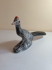 Vtg 1970s Brutalist Ceramic Roadrunner Sculpture Large 12x16  Mid Century Decor 