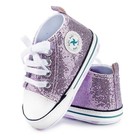 Baby Boys Girls Star High Top Sneaker Soft Anti-slip Sole Newborn Infant Firs   