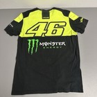 Moto Gp Racing Yamaha Team Valentino Rossi  46 Men s Sz Medium Monster Energy