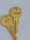 Ch751 Key       Fits Rv  Compartment  Tool Chest       Lot Of 2