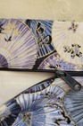 Asian Parasols  Cross Stitch Project Bag Medium Size