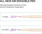 Air Erasable Marker For Fabric  Disappearing Ink Pen  Embroidery And Sewing Tool