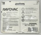 Rayovac Hearing Aid Batteries Size 13 Orange 18 Pack Batteries  New  ships Free 