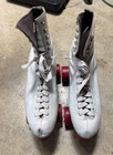 Vintage Pacer Crown Riedell Roller Skates Size 7 5  Rannalli 50xx Wheels