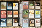 Huge  Vintage Mtg Binder 1000  Card Lot Alpha Beta Arabian Legends Dark  