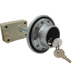 Replace Lagard 3 Wheel Mechanical Combination Safe Lock Dial And Ring With Keys