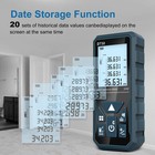 Medidor Laser De Distancia Digital Modo Pitagorico Hasta 165 Metros