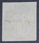 Gb Sg54 Qv 1847 1 - Pale Green  Embossed  Square Cut  Excellent Margins  Used