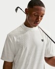 Xl        Nike Golf Tartan Dri-fit Mock Neck Shirt Masters Brooks Koepka Ii0784-133
