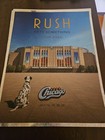 Rush Fifty Something Tour Poster Chicago Foil Authentic Ltd To 75 Edition   