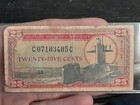 Us Military Payment Certificate 25 Cents Series 681