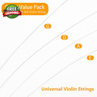 12 Pcs 3 Pack Violin Strings 4 4 Full Set Universal Classic Steel Core