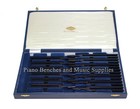John Walker Professional Grade Piano Tuning Fork - Complete Set Of 13