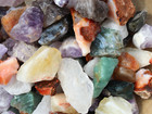 Quartz Mix - 11 Stone Variety Rough Rock For Tumbling -bulk Wholesale Options