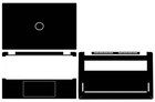 Leather Sticker Skin Cover For Dell Latitude 7440 Laptop Decals Protector