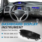 For 06-11 Honda Civic Speedometer Upper Dash Display Gauge Instrument Cluster