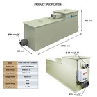 Macro Drum Pond Filter With Filter Media integrated Filtration Equipment 10 Ton