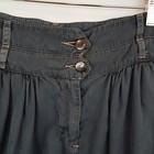   Lux   Womens Navy Skirt - Made In Usa   Size M Or Au 12