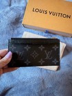 Louis Vuitton Coin Card Case Wallet Monogram Eclipse