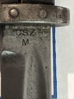 Original Wwii Czech Csz Vz-24 Mauser Bayonet   Scabbard