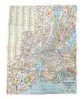 Vtg National Geographic Apr 1939 Reaches Of New York City   1964 Greater Ny Maps