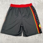 Atlanta Hawks Nba Nike Men s Basketball Shorts Gray Red Yellow Size 42