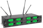 Pro Audio Wireless Microphone System Uhf 8 Channel 8 Lavalier Bodypacks Headset