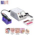 Professional Electric Nail File Drill Manicure Tool Pedicure Machine Set Kit Us