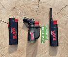 Raw Classic Lean Size Pre-rolled Cone   Raw Torch Phoenix Extendo Lighter