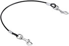 Pet Dog Car Seat Belt Restraint  Coated Stainless Steel Chew Proof Dog Vehicle S