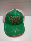 John Deere Women s Snapback Tractor Girl Rhinestones Pink green