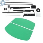 Green Universal Tuff Top Tractor Canopy 52  X 52  For Rops 2  X 2  Or 2  X 3 