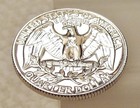 1957  Gem Proof Quarter 90  Silver Eye Candy Blazing Mirrored Surfaces  509-9